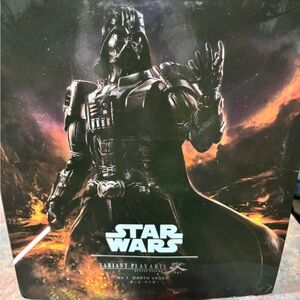 Star Wars Black and Silver Darth Vader Figure